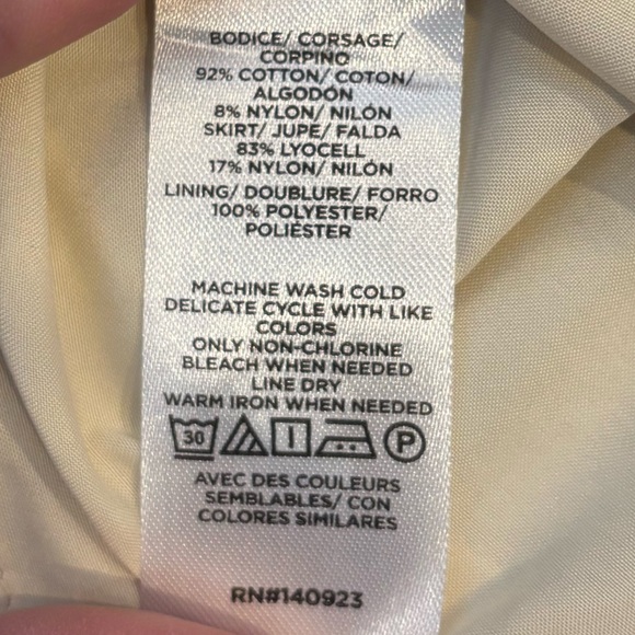 LOFT Crochet Halter Midi Dress - size 12p - Picture 5 of 6